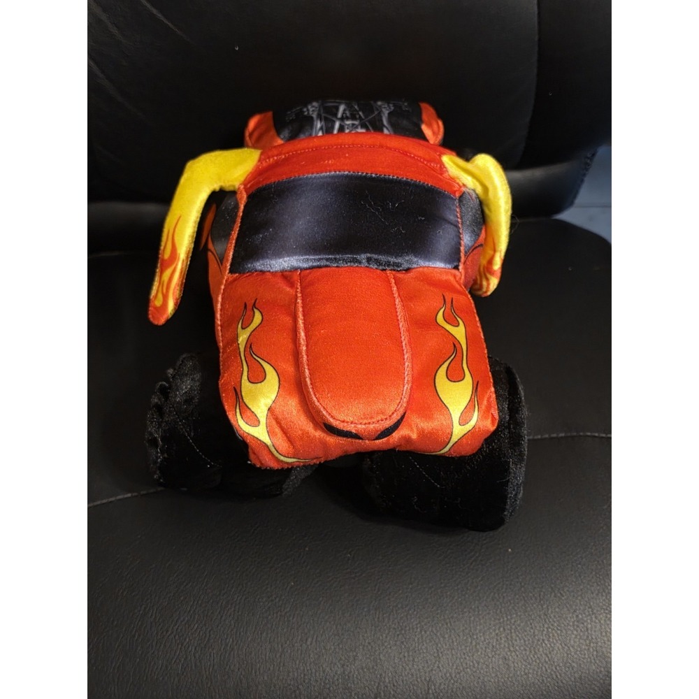 Monster Jam El Toro Loco Plush Monster Truck Red Stuffed Toy 14"